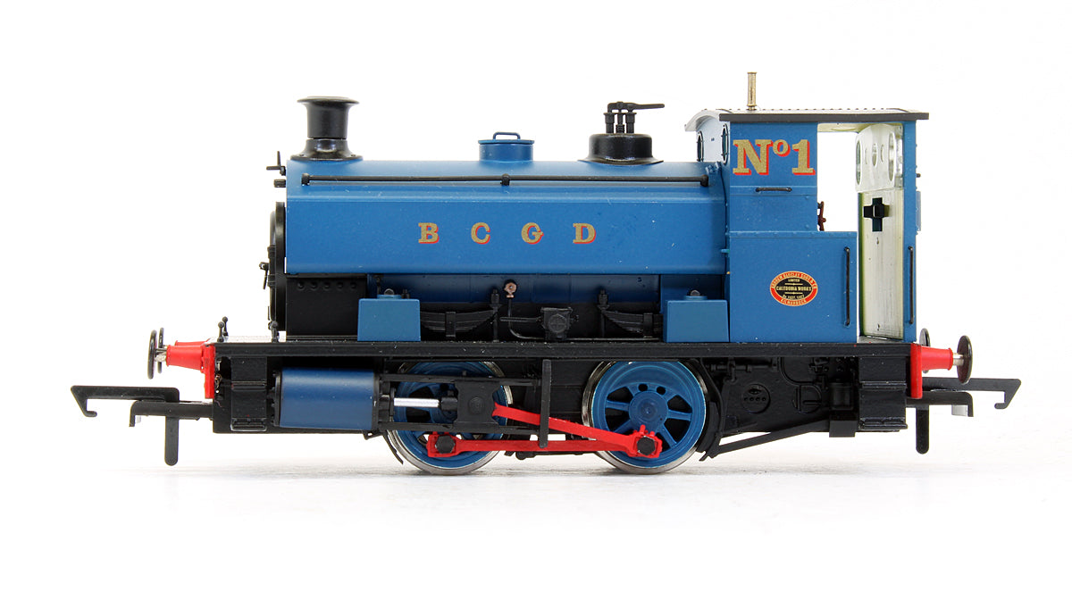 Andrew Barclay 0-4-0ST 14” 1927 ‘No.1’ in Burnley Corporation Gas Department blue