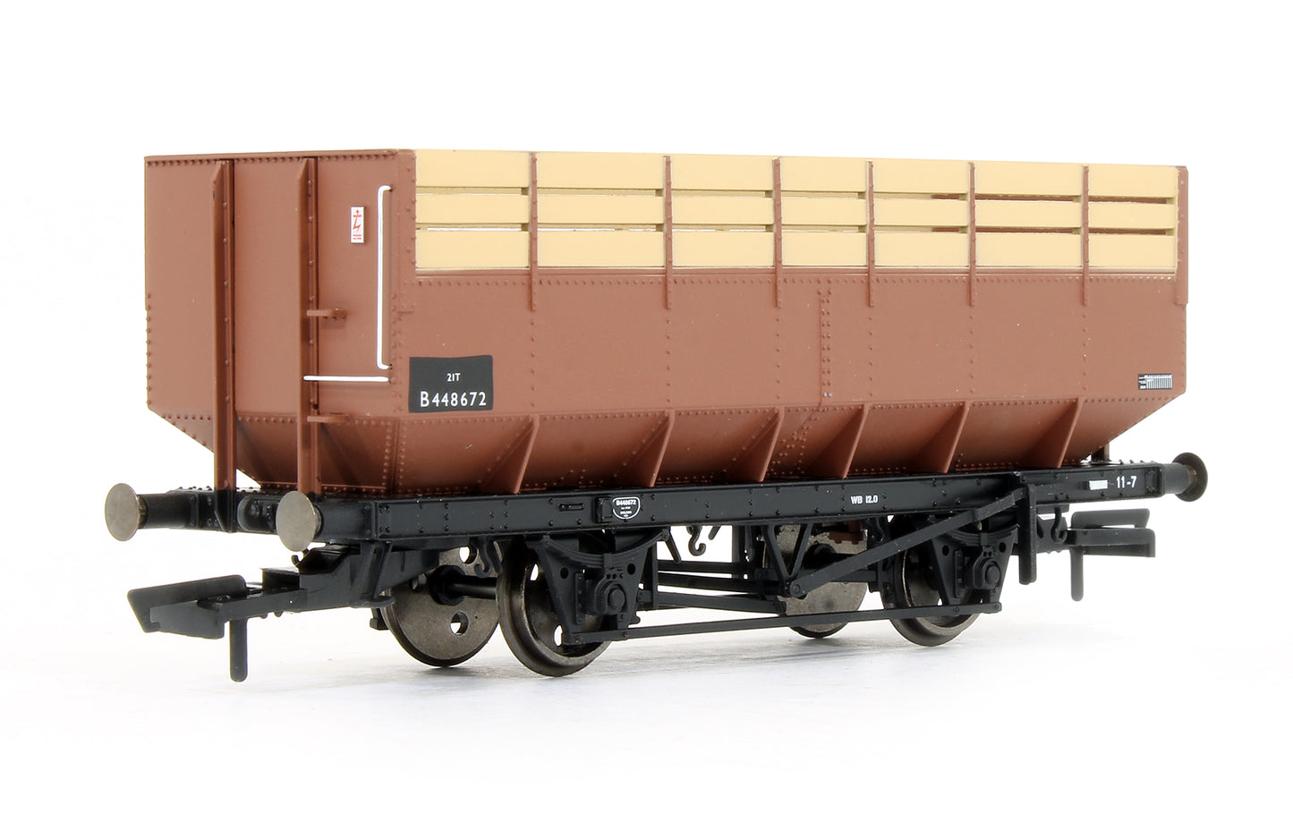 BR (Ex-LMS) 20T Coke Hopper Wagon 'B 448672'