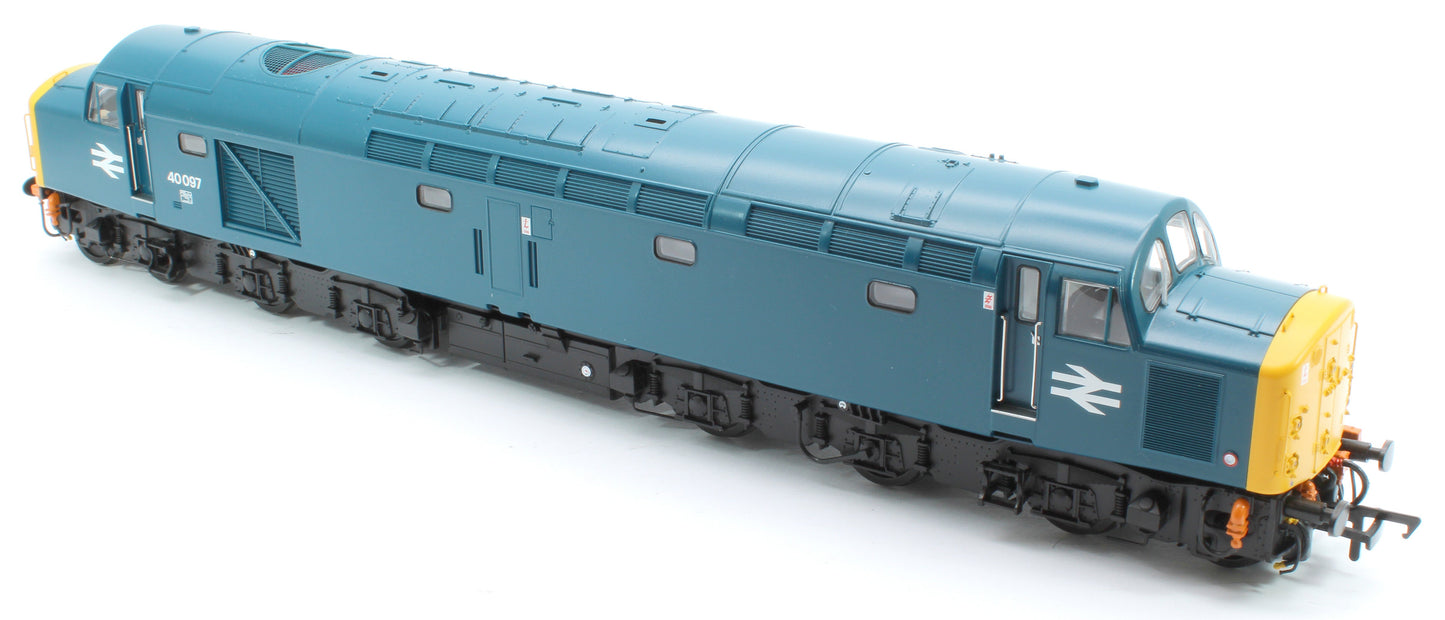 Pre-Owned 32-489 Class 40 Disc Headcode 40097 BR Blue Diesel Locomotive