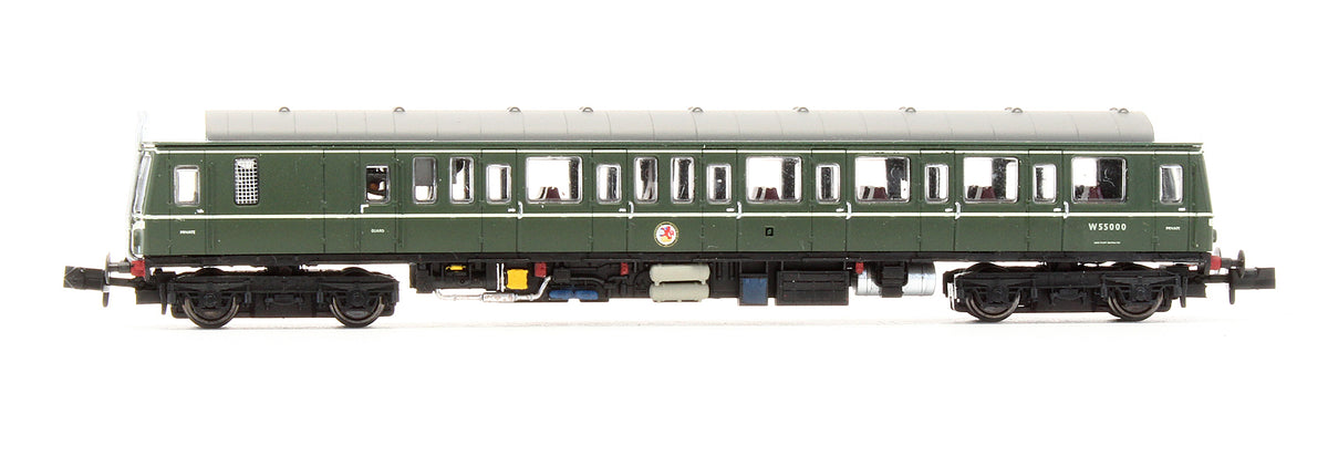 Pre-Owned 2D-015-001 Class 122 'W55000' BR Green Diesel Railcar With Whiskers - DCC Fitted