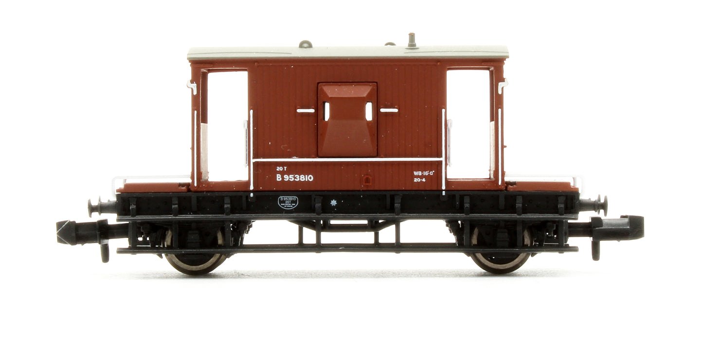 Pre-Owned 377-525B BR Bauxite (Early) Brake Van 'B953810'