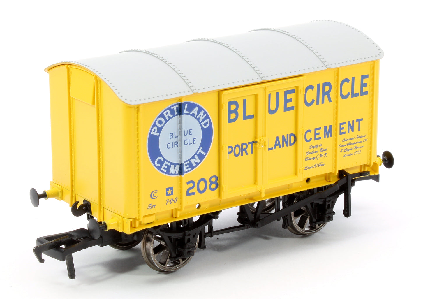 GWR ‘Iron Mink’ Van Blue Circle Cement No. 208