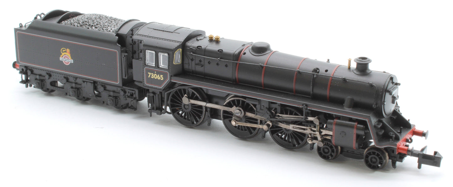Pre-Owned BR Standard 5MT with BR1C Tender 73065 BR Lined Black (Early Emblem)