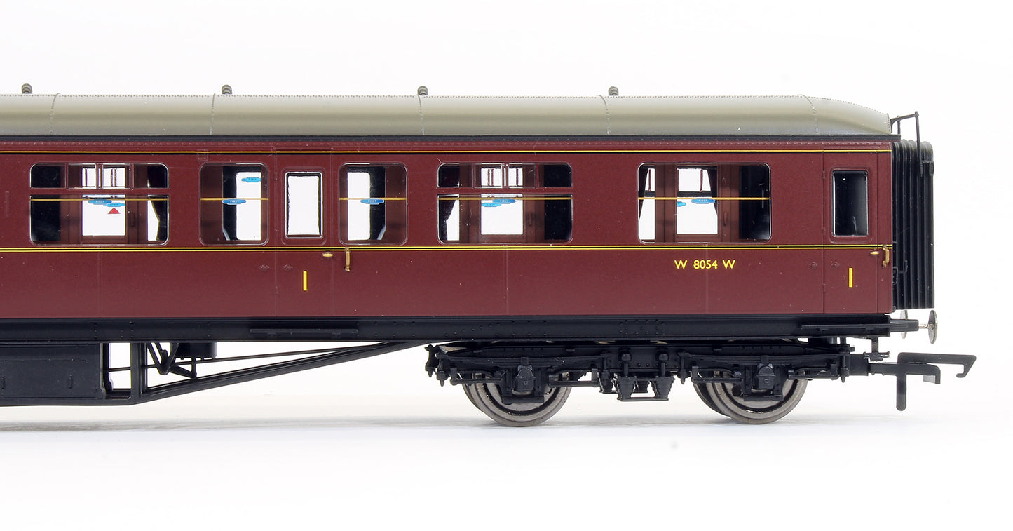 Pre-Owned R4499 BR Maroon Hawksworth 1st Class Coach 'W8054W'