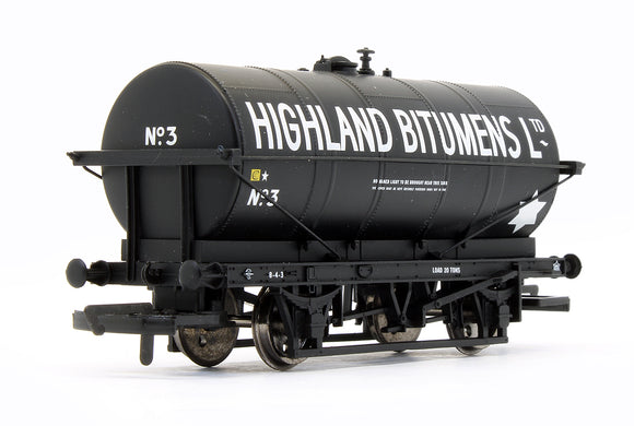 Pre-Owned 'Highland Bitumens Ltd' 20T Tank Wagon No.3