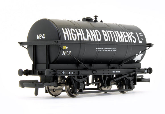 Pre-Owned 'Highland Bitumens Ltd' 20T Tank Wagon No.4