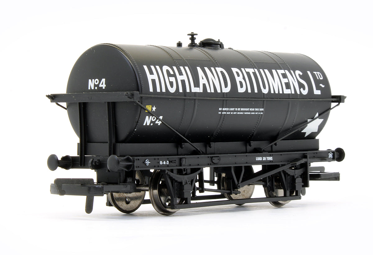 Pre-Owned 'Highland Bitumens Ltd' 20T Tank Wagon No.4