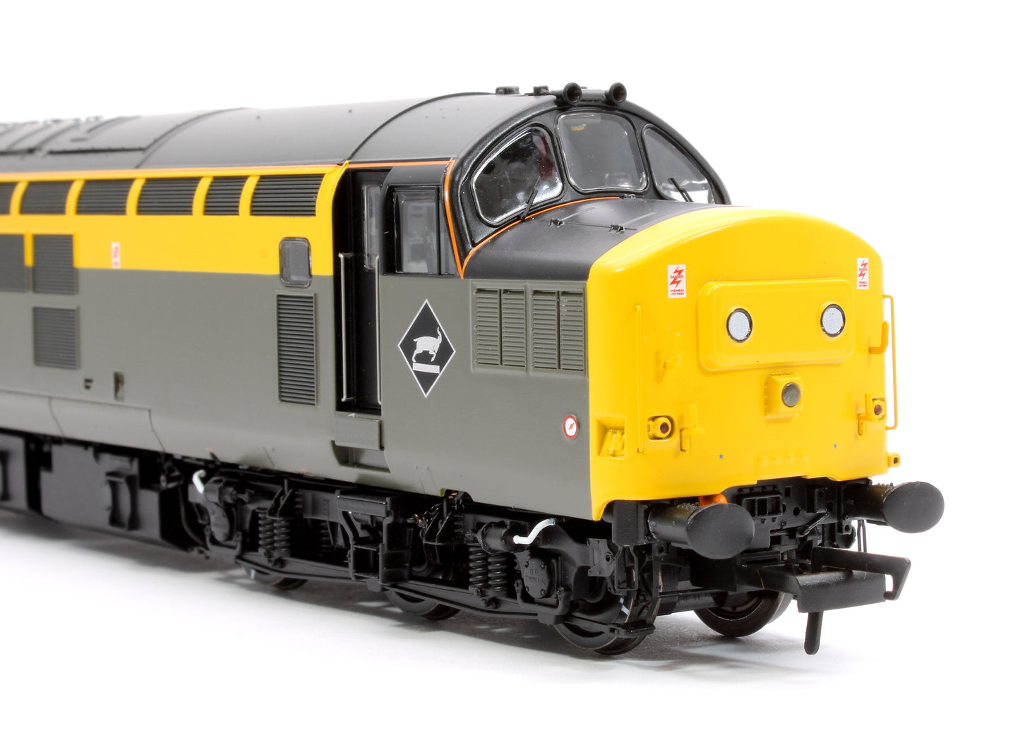 Pre-Owned Class 37/0 37258 BR 'Dutch' Civil Engineers Grey and Yellow Diesel Locomotive