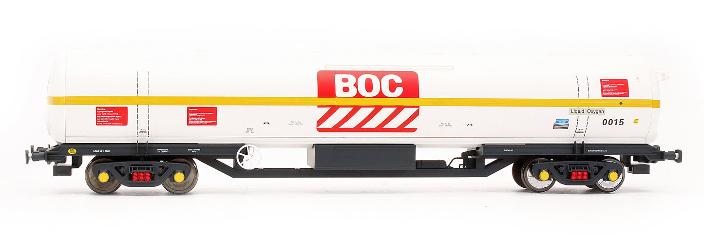 Pre-Owned Olivia-06 BOC 100 Liquid Oxygen Tank Wagon GPS Bogies 0015