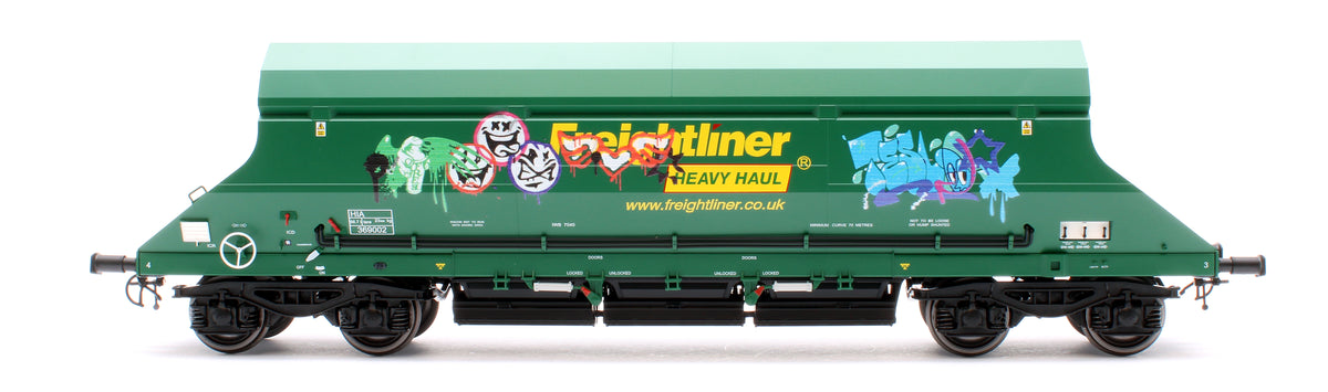 HIA Freightliner Green Heavy Haul Limestone Hopper 369002 Graffiti