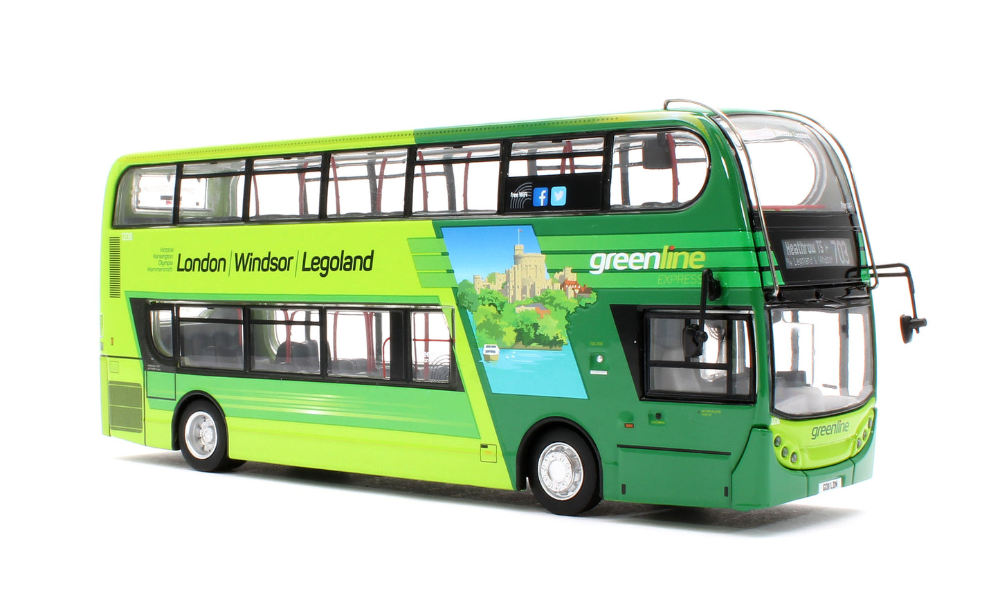 Alexander Dennis Enviro400 - Reading Buses Green Express (1208 – GO11 LDN)