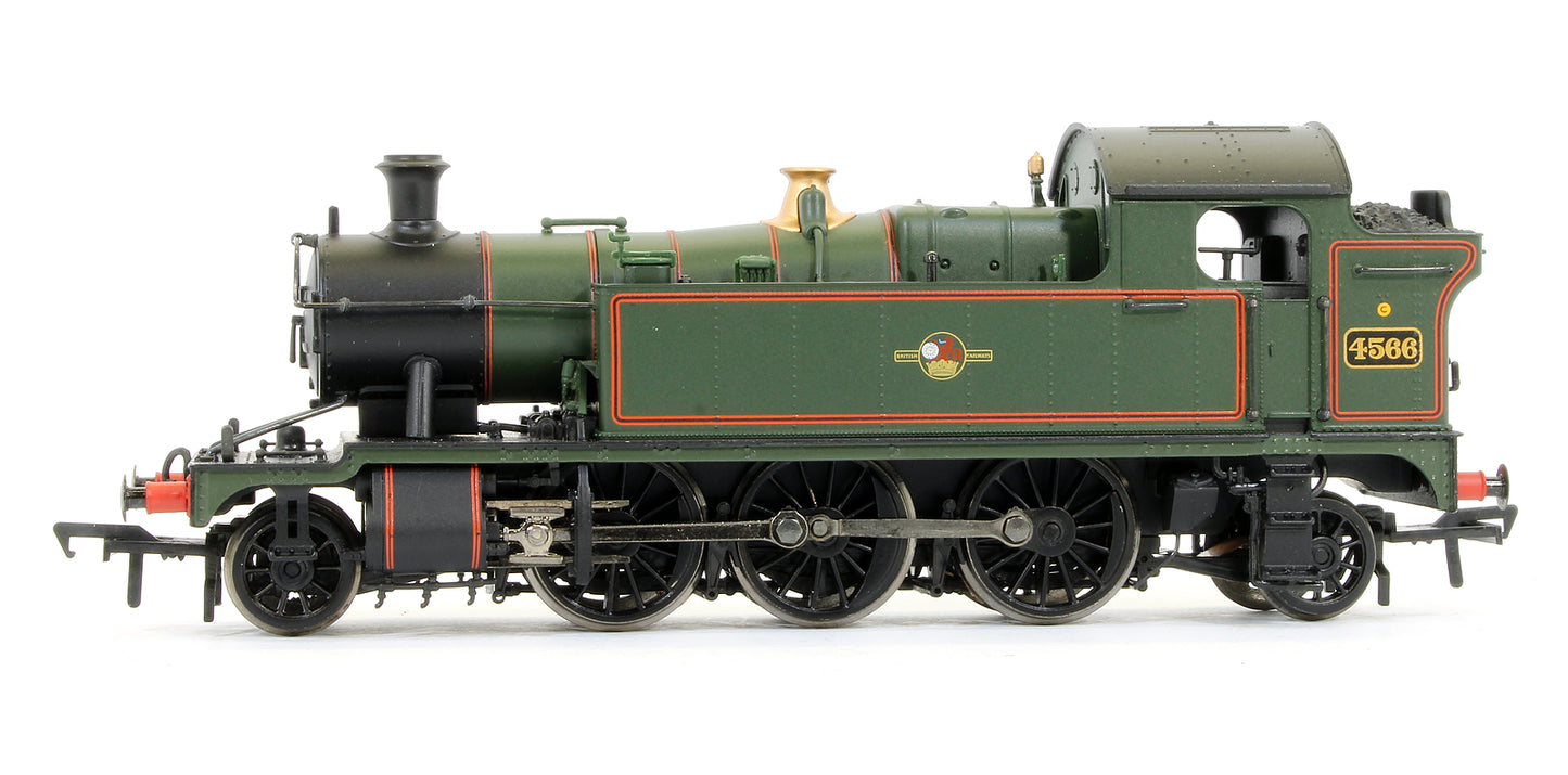 Pre-Owned 32-125 45XX Tank 4566 BR Lined Green Late Crest Steam Locomotive