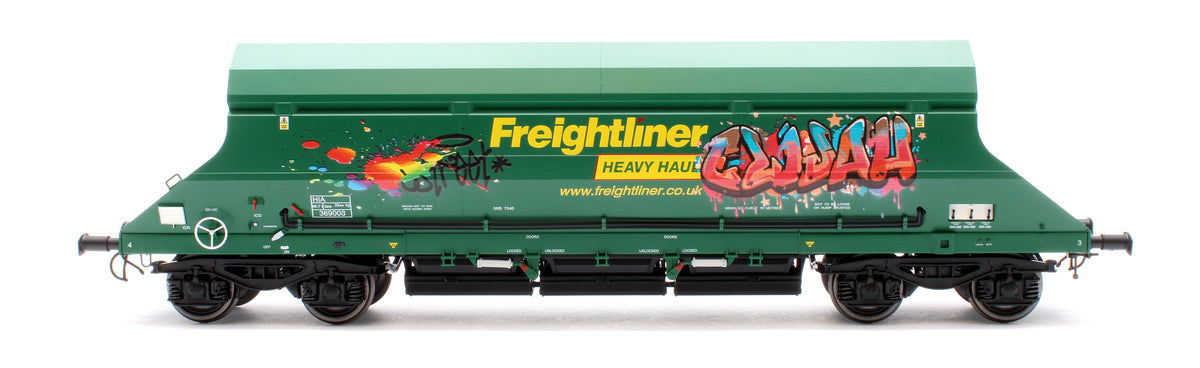 HIA Freightliner Green Heavy Haul Limestone Hopper 369008 Graffiti