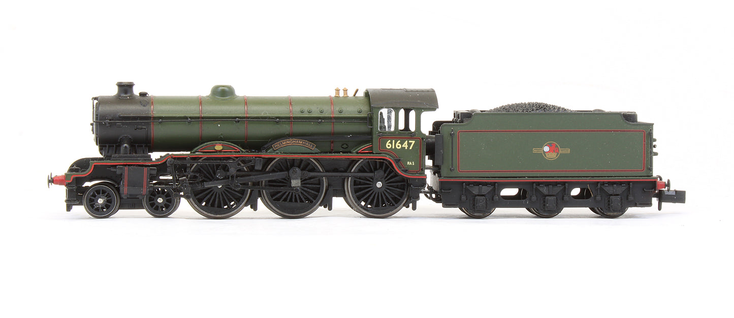 Pre-Owned ND-079C 'Helmingham Hall' 61647 BR Green Steam Locomotive