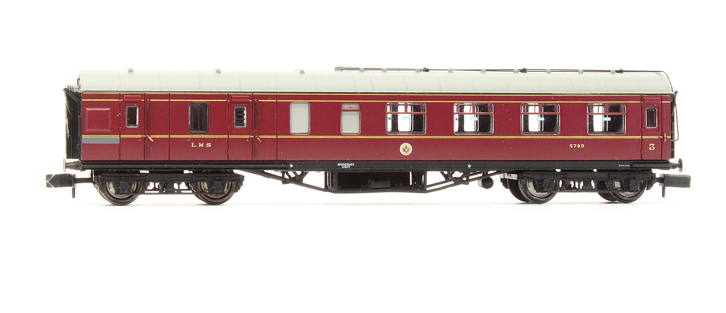 Pre-Owned Stanier Brake 3rd LMS Crimson Lake '5789'