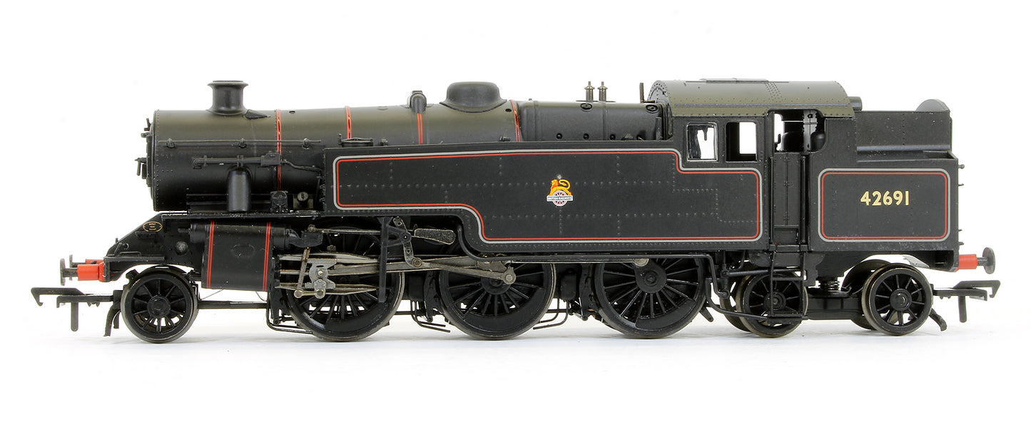 Pre-Owned Fairburn Tank 42691 BR Lined Black Early Crest Steam Locomotive