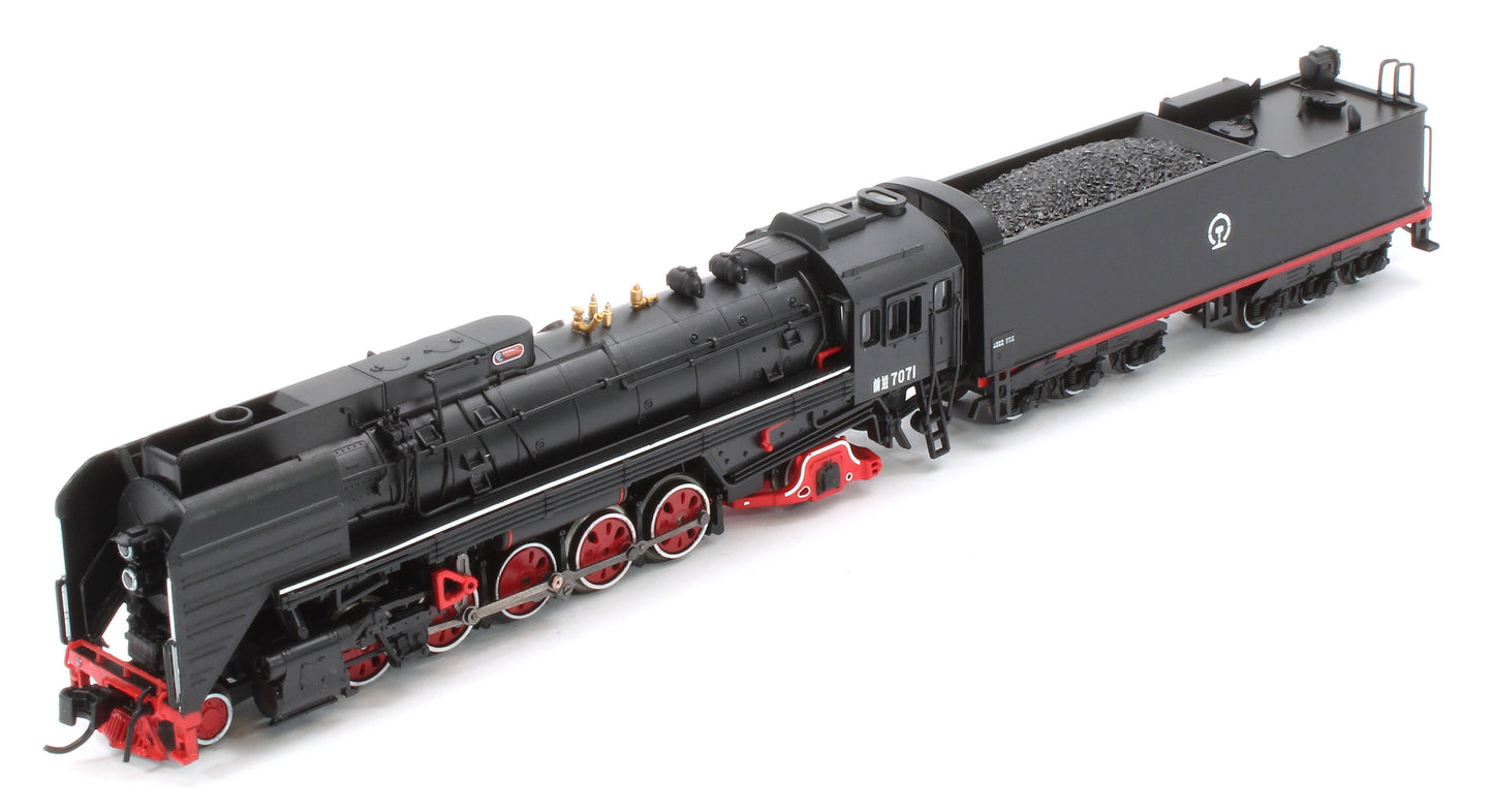 China Railways QJ #7071 2-10-2 Steam Locomotive
