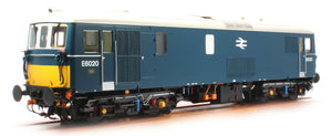 Class 73/1 BR Blue E6020 with Light Grey Roof and SYP no Grey Band Diesel Locomotive