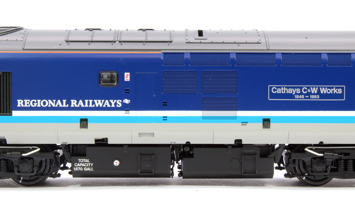 Pre-Owned 35-338 Class 37/4 37414 'Cathays C&W Works 1846-1993' BR Regional Railways Diesel Locomotive - DCC Fitted