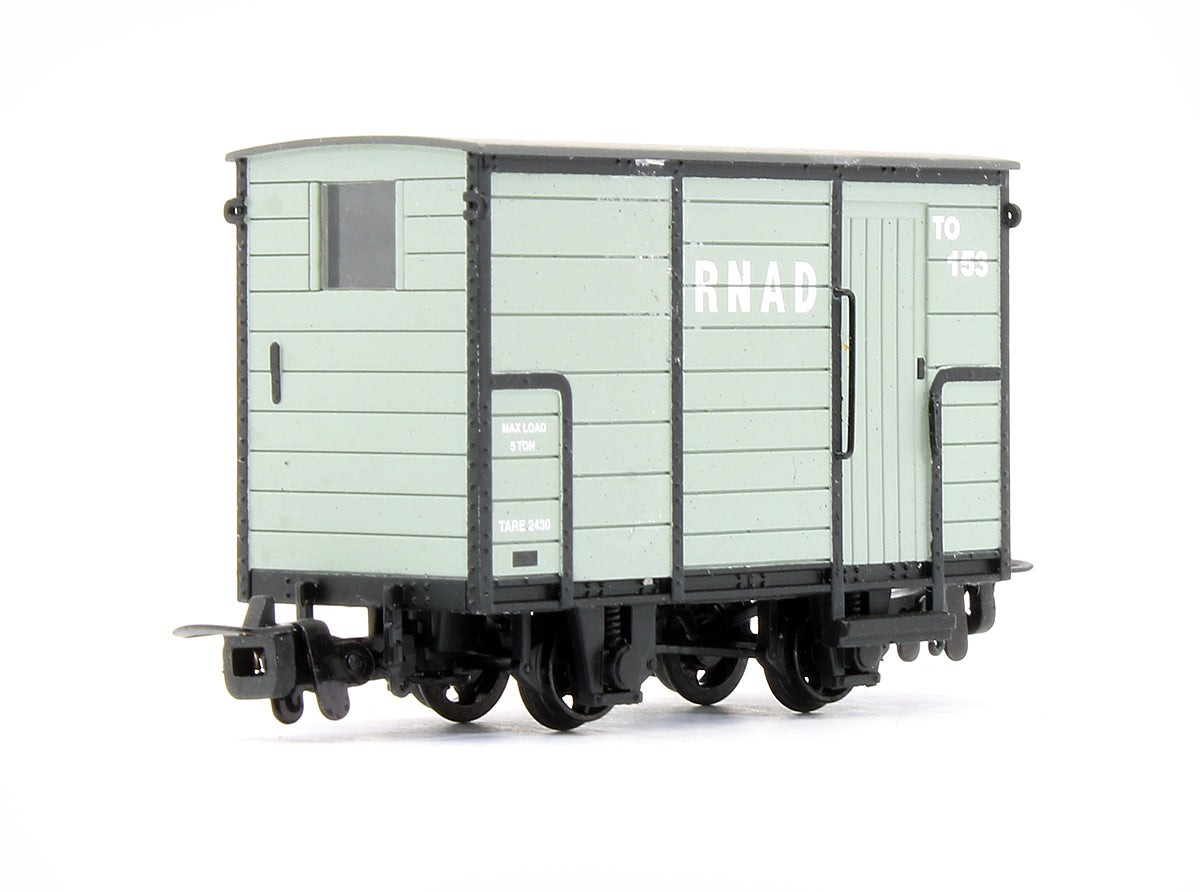 Pre-Owned 393-100 RNAD Enclosed -End Brake Van RNAD Grey