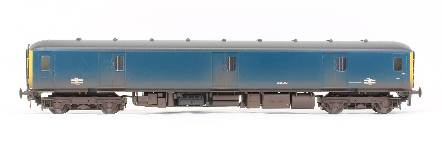 Class 128 BR Blue Full Yellow Ends W55992 DPU 'Scooby Doo' - Weathered