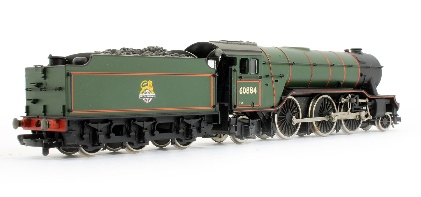 Pre-Owned V2 BR Green '60884' Early Emblem Steam Locomotive