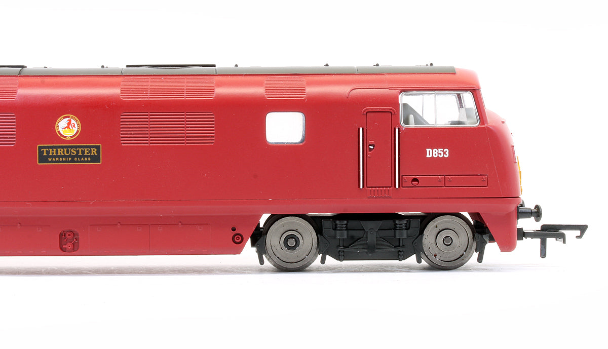 Pre-Owned R3282 RailRoad BR Maroon Class 42 'Thruster' D853 Diesel Locomotive