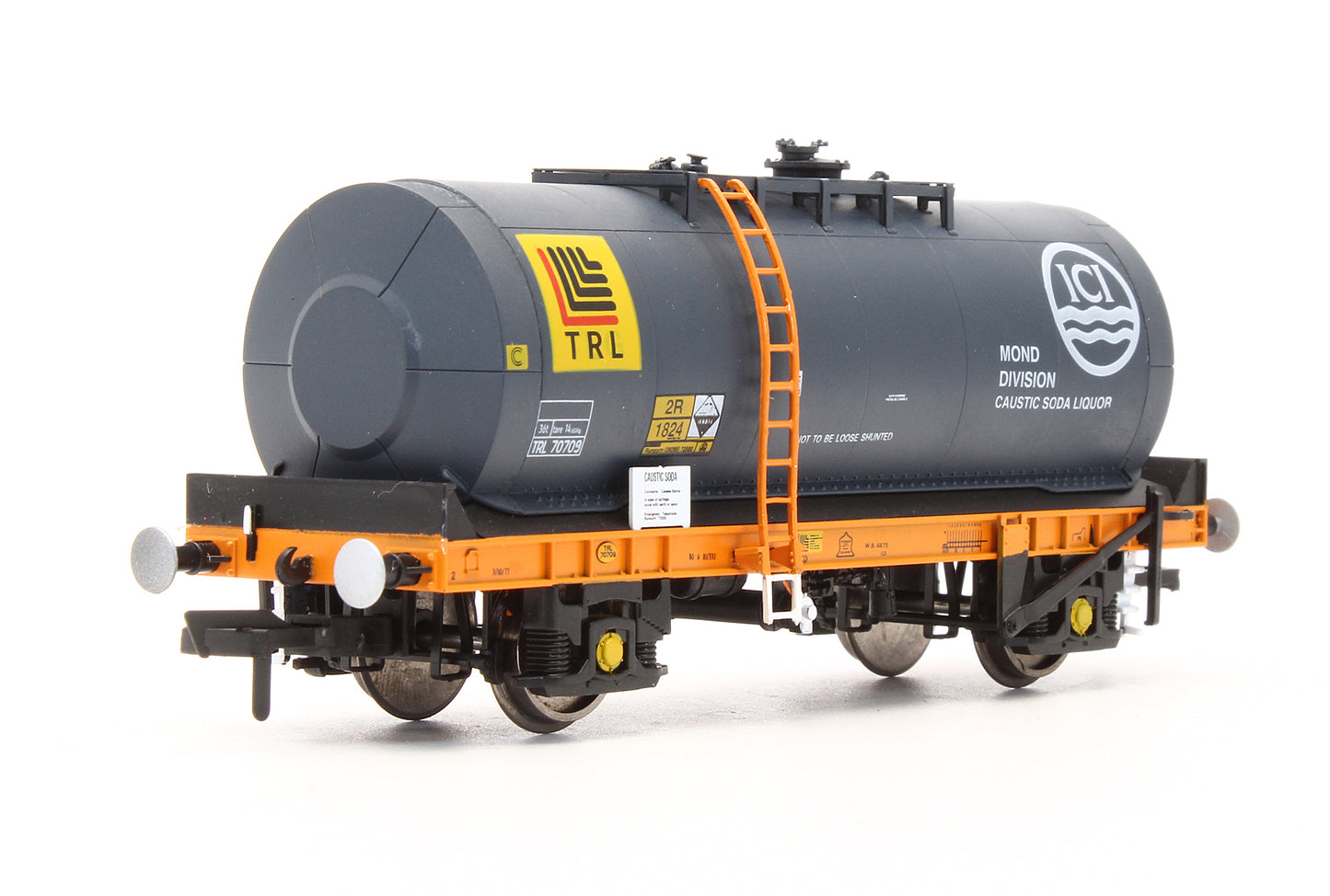 Pre-Owned OO-TUA-005 TUA Caustic Soda / Clay Slurry Tank Wagon ICI TRL 70709
