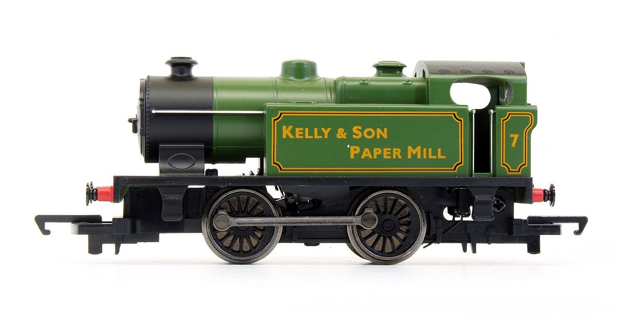 RailRoad 'Kelly & son Paper Mill' No.7 Steam Locomotive