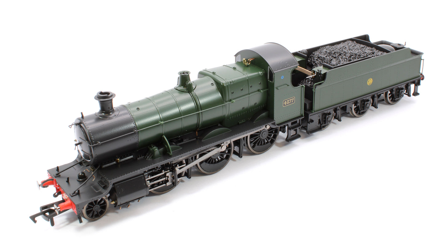GWR 43xx 2-6-0 Mogul 4377 GWR Shirt Button Steam Locomotive - DCC Sound