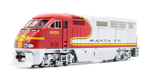Pre-Owned Santa Fe Passenger F59PHI #6053 Diesel Locomotive