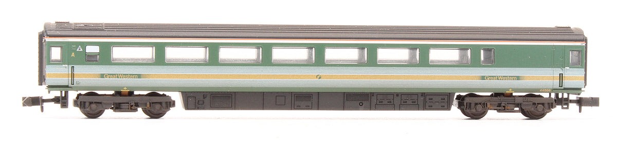 Pre-Owned 2D-019-011 Class 43 HST First Great Western (Fag Packet) 4 Car Bookset Custom Weathered - DCC Fitted