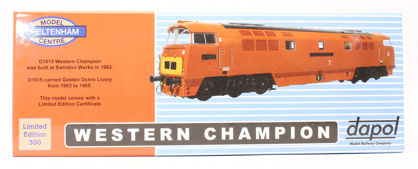 Pre-Owned Class 52 'Western Champion' Golden Ochre D1015 Diesel Locomotive - Limited Edition