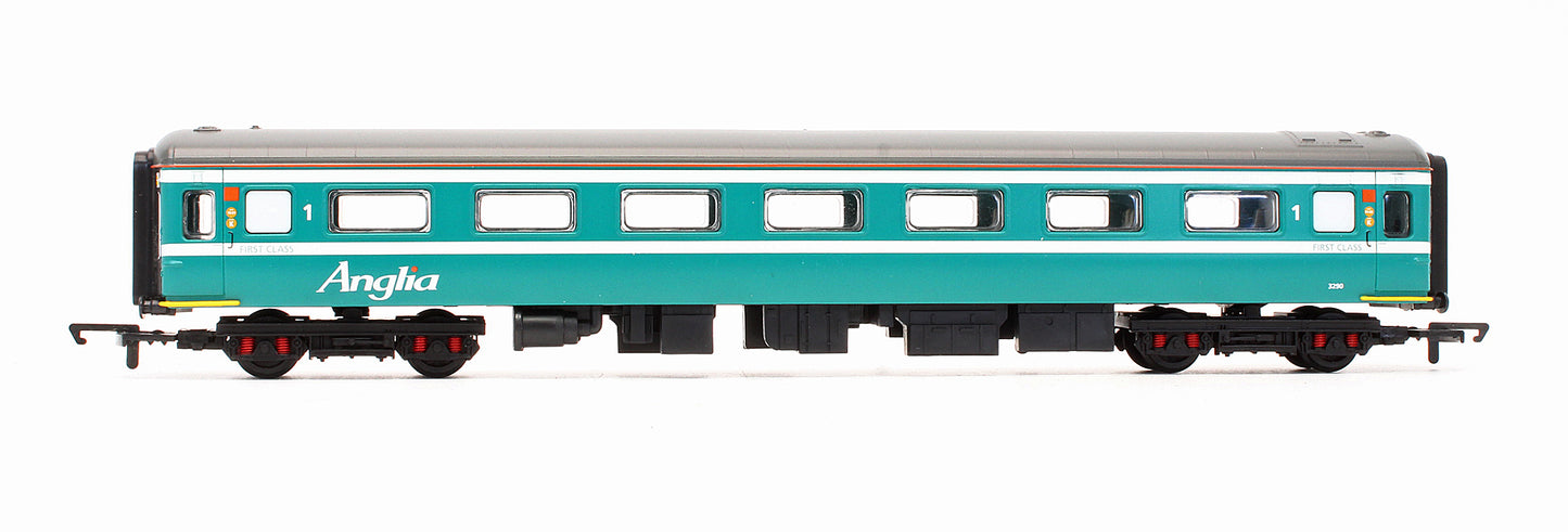 Pre-Owned Anglia Railways MK2 1st Coach '3290'