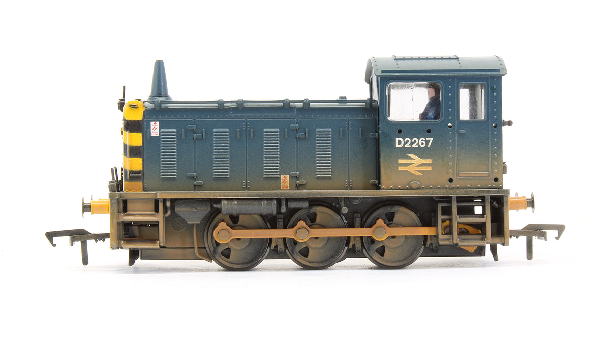 Pre-Owned Class 04 'D2267' BR Blue Diesel Shunter Locomotive - Weathered