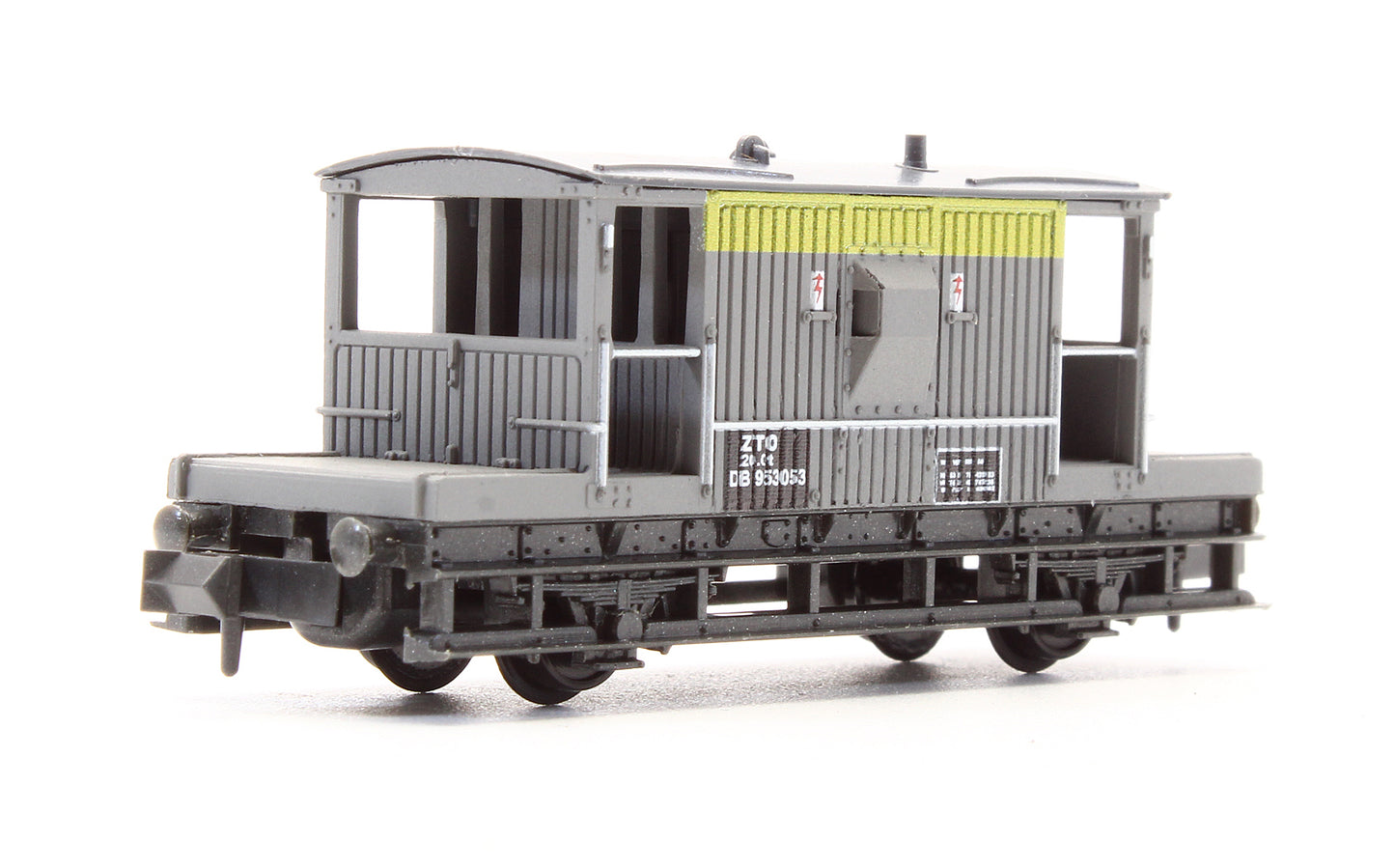 Pre-Owned NR28C BR Civil Engineers Department Brake Van Yellow/Grey No.953053