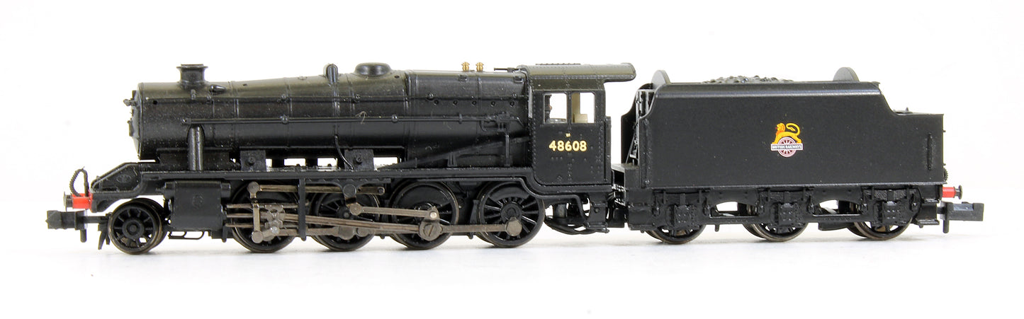 Pre-Owned LMS Stanier Class 8F 48608 BR Black Early Emblem Steam Locomotive