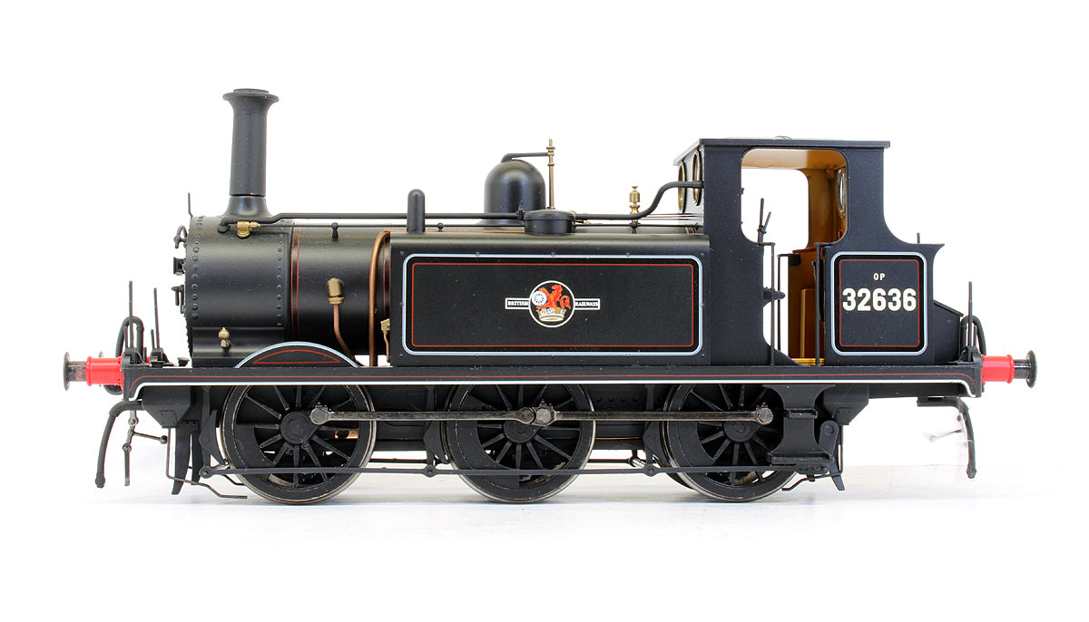 Pre-Owned Terrier A1X '32636' BR Lined Black Late Crest Steam Locomotive - DCC Fitted