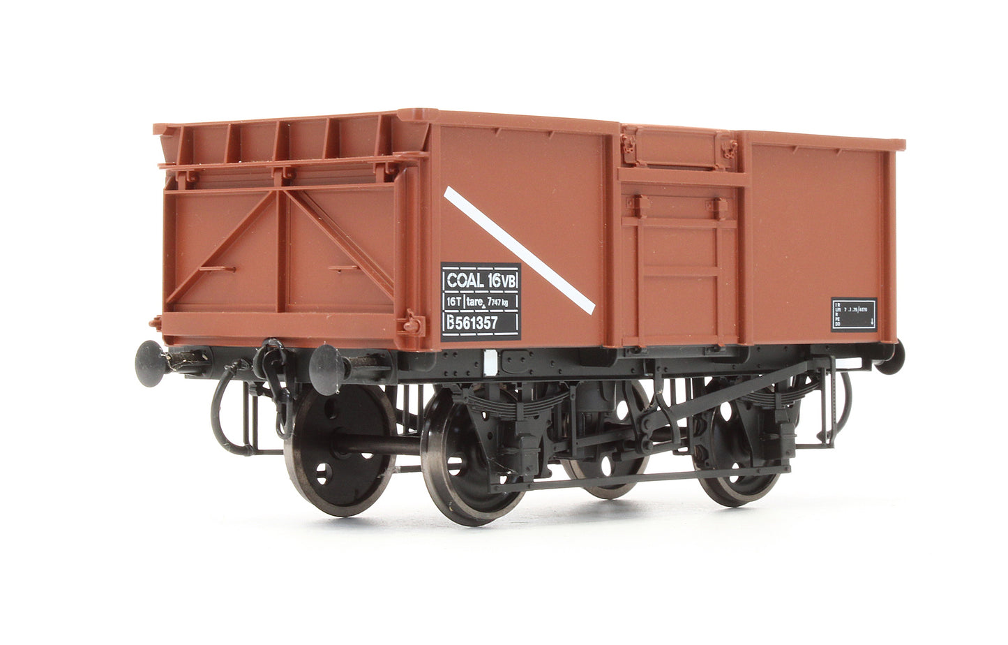 Pre-Owned 16T Steel Mineral Wagon Welded BR Bauxite 'B561357'