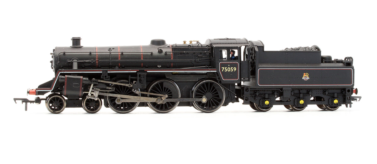 Pre-Owned BR Lined Black 4-6-0 Standard 4MT '75059' Steam Locomotive