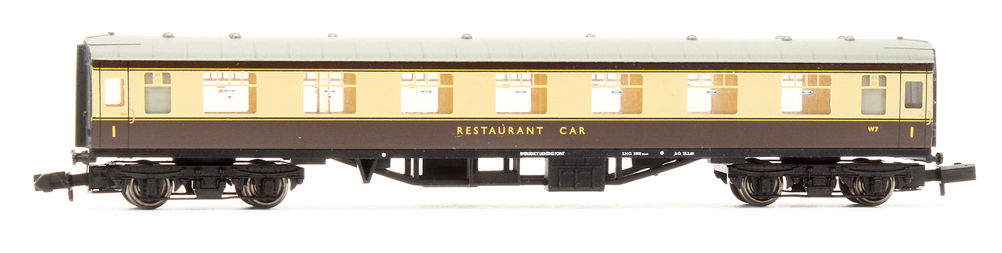 Pre-Owned BR Mk1 Restaurant Car RFO BR (WR) Chocolate & Cream 'W7'