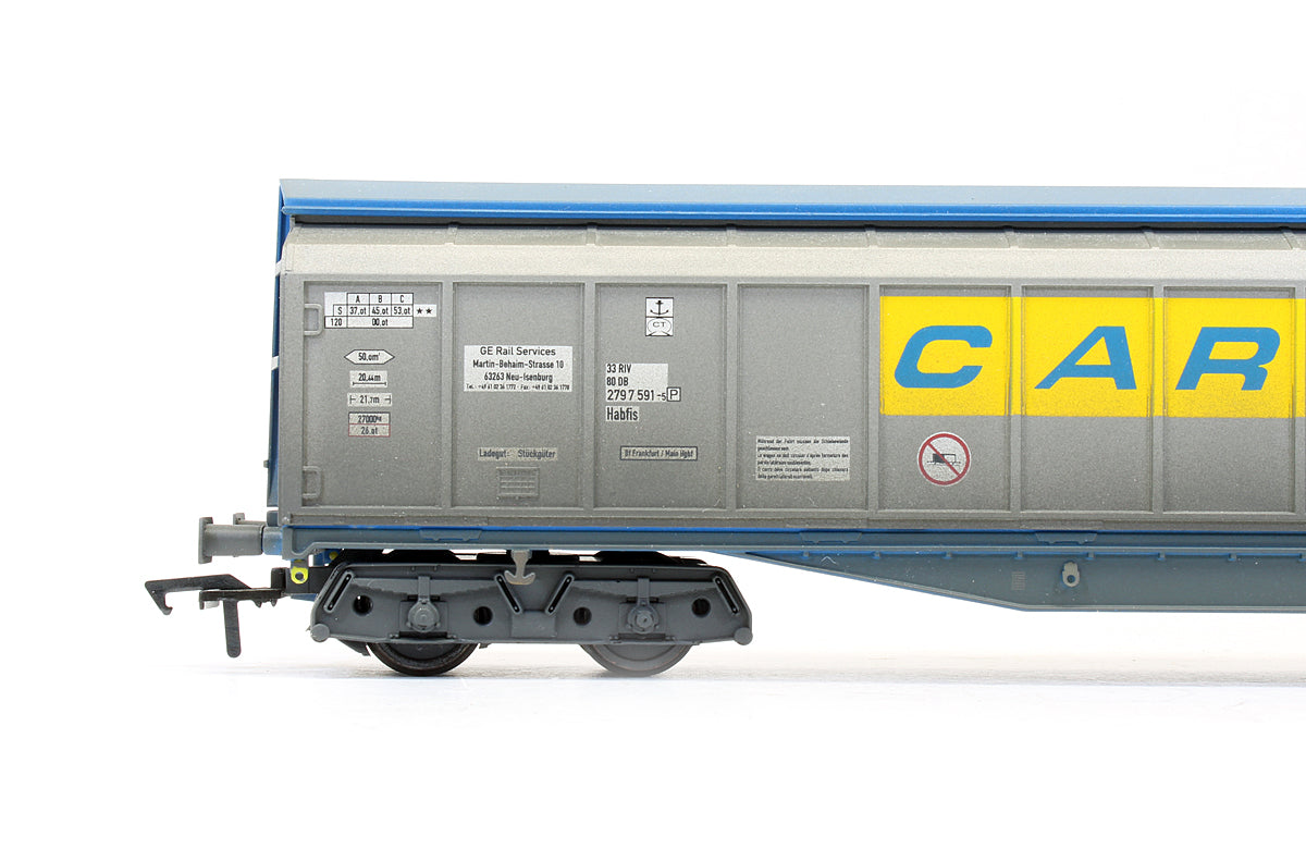 5007 Pre-Owned Cargowaggon Blue & Silver 279 7 591-5 - Weathered