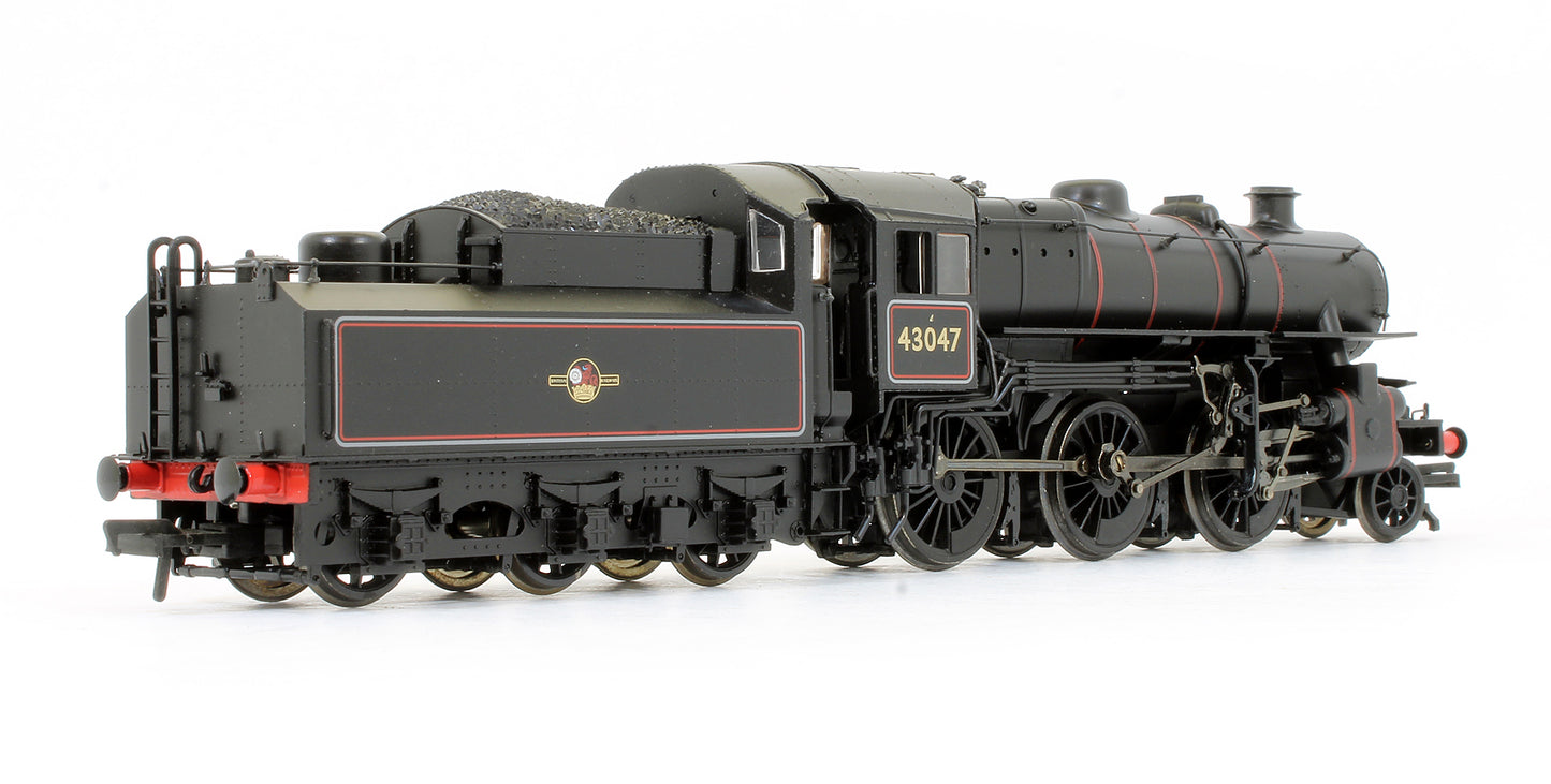 Pre-Owned 32-576 Ivatt Class 4 '43047' BR Lined Black Late Crest Steam Locomotive