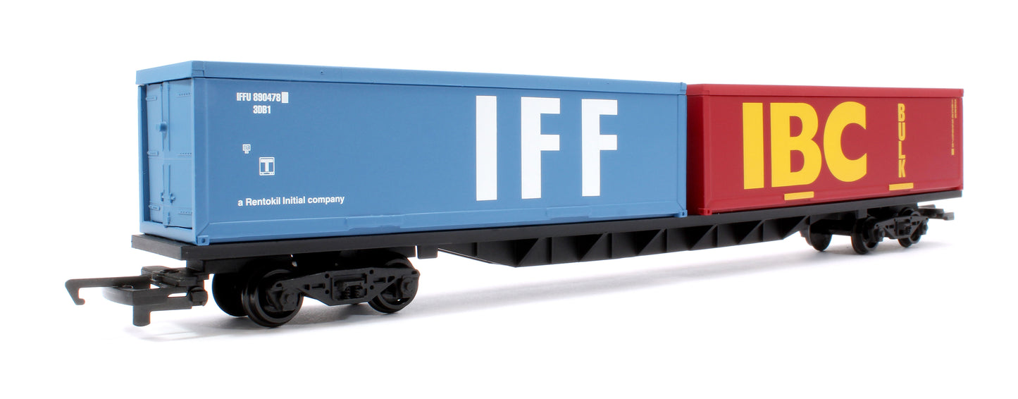 RailRoad BR FFA Container Wagon (with two 30' containers)