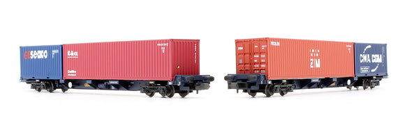 Pre-Owned FEAB Container Twin Pack GBRf 640627 & 640628