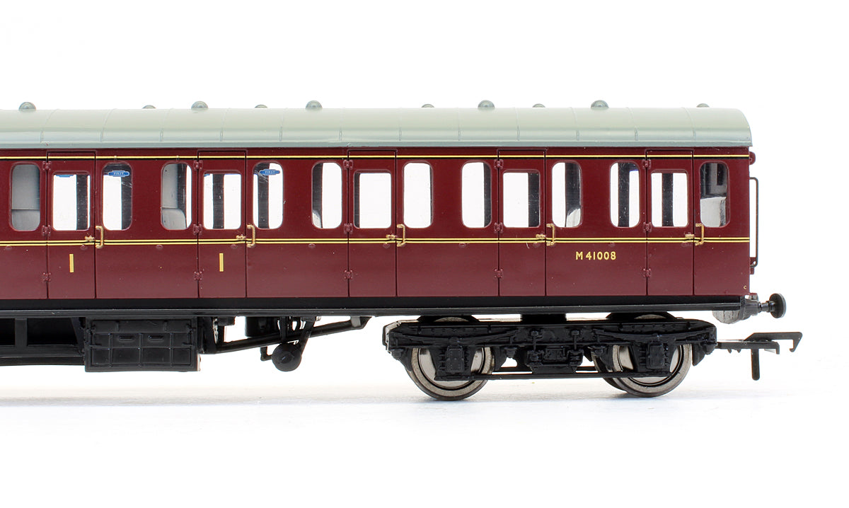 Pre-Owned 34-700B BR Maroon MK1 Suburban Composite Coach 'M41008'