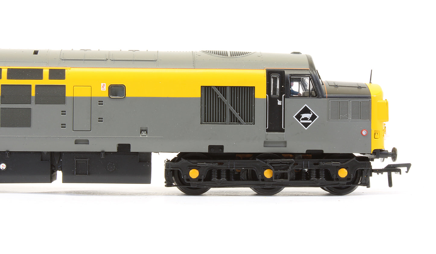 Pre-Owned 32-779 Class 37/0 37035 Civil Engineers Dutch Grey / Yellow Corner Indicator Boxes Diesel Locomotive - DCC Fitted