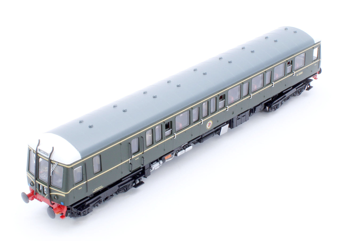 Class 122 BR Green W55000 (Speed Whiskers) Single Car DMU