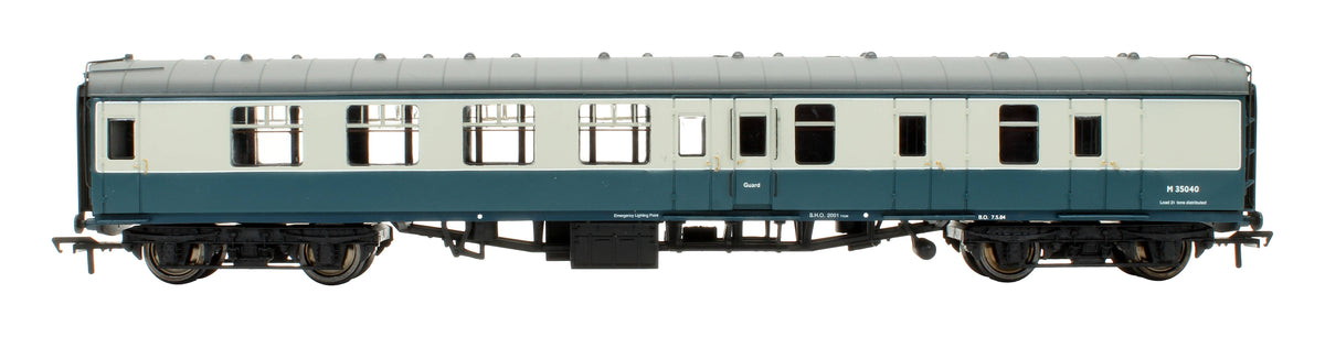 Pre-Owned 39-075A BR Mk1 Brake/Corridor BSK Blue/Grey