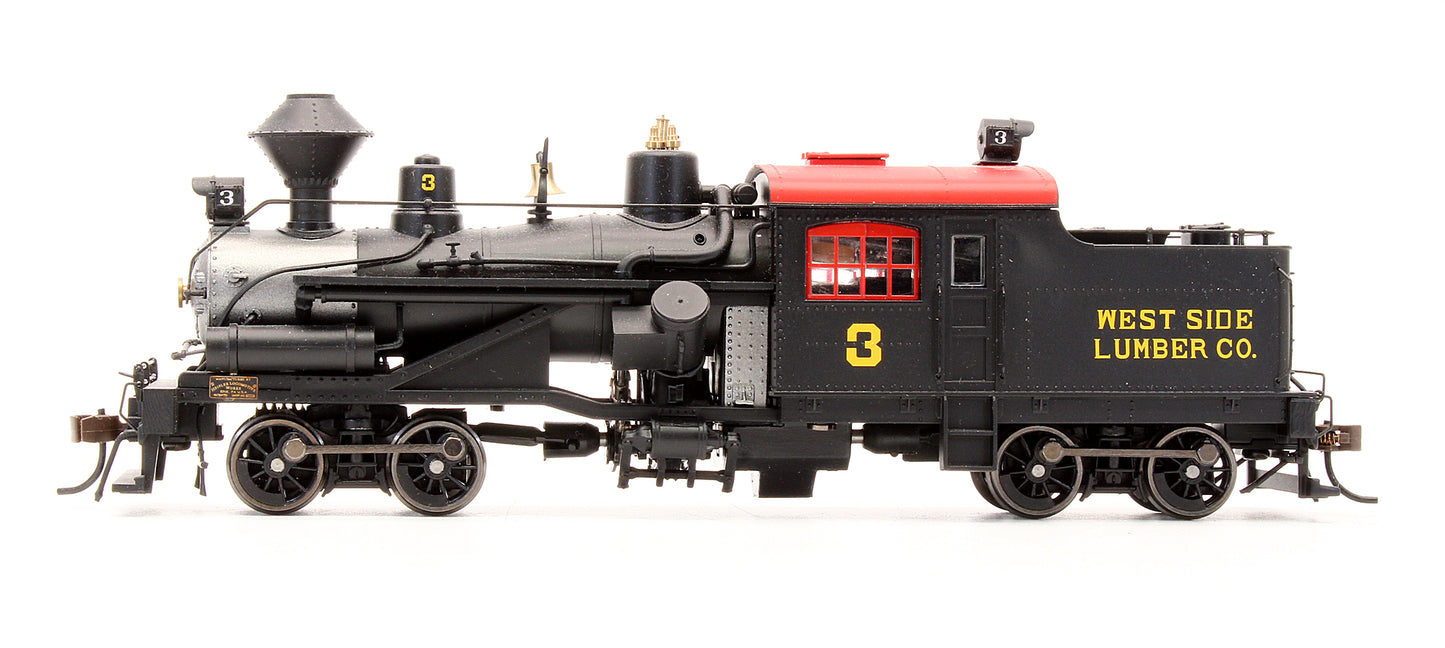 Pre-Owned HR2410 Heisler 2 Truck Westside Lumber Company #3 Steam Locomotive - DCC Sound